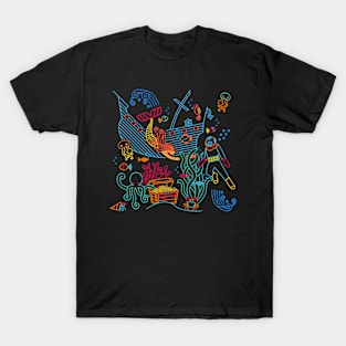 Deep Ocean Pirate's Treasure T-Shirt